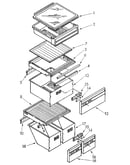 Refrigerator shelf