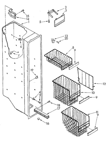 Freezer liner