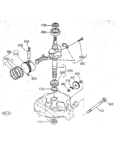 Piston - crankshaft