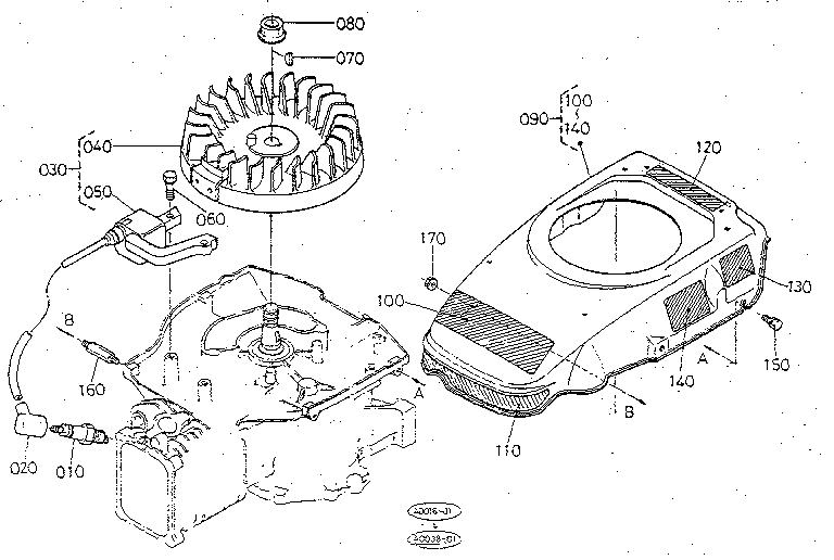 Bonnet - spark plug