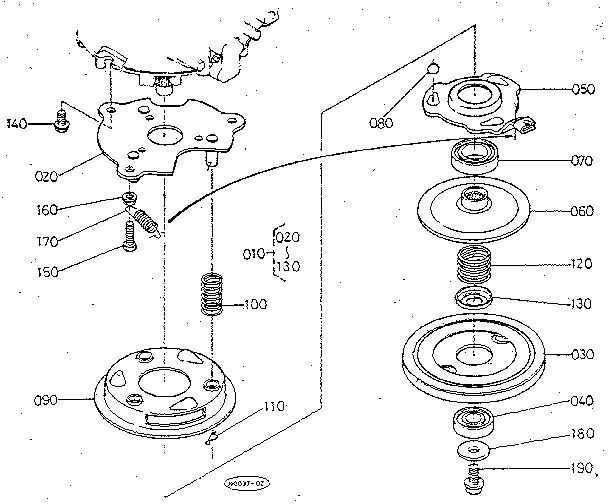 Blade brake clutch