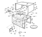 Kenmore 7218904280 cabinet diagram