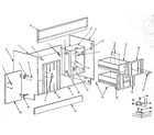 Sears 411478500 unit parts diagram