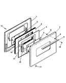 Oven door
