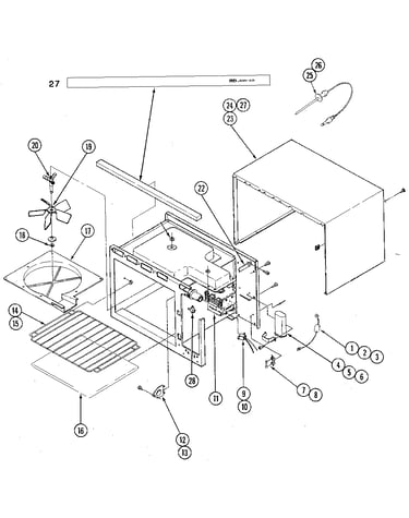Body/liner/trim upper oven