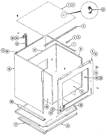 Body/liner/trim lower oven