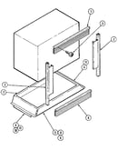 Body/liner/trim upper & lower oven