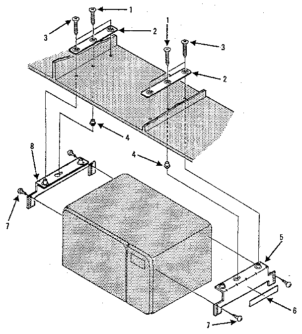 Under cabinet kit