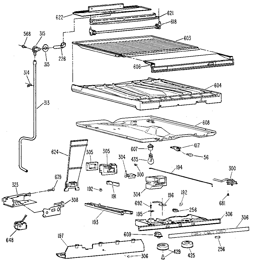 Compartment separator