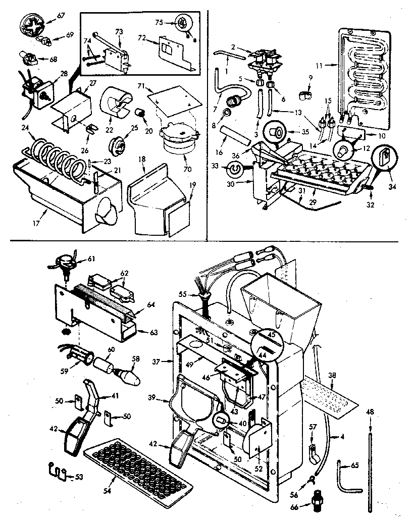 Refrigerator ice maker