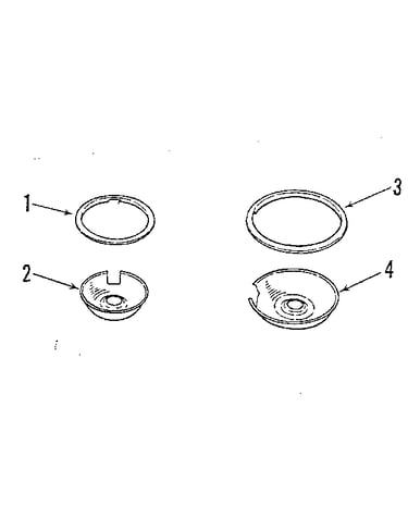 Optional porcelain pan and chrome ring kit no. 8068400