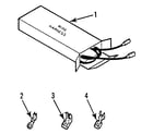 Kenmore 9114648891 wire harnesses & components diagram