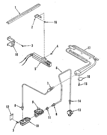 Burner section