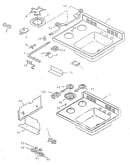 Sink and burner parts
