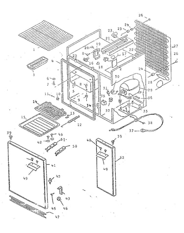Refrigerator/cabinet