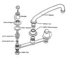 Kenmore 6128993920 faucet assembly 1207183 diagram