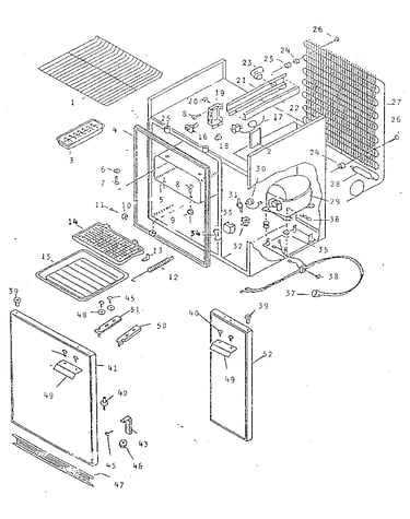 Refrigerator/cabinet