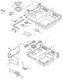 Sink and burner parts
