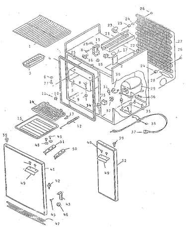 Refrigerator/ cabinet parts