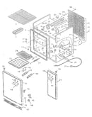 Refrigerator/cabinet