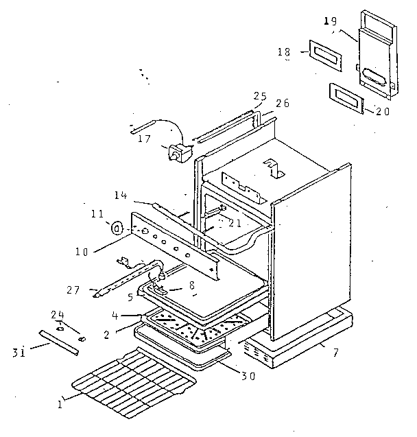 OVEN PARTS