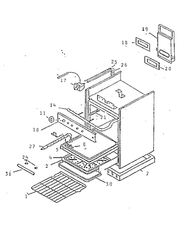Oven parts