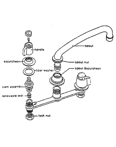 Faucet assembly 1207183