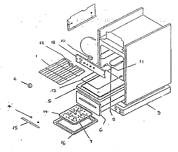 OVEN CONTROLS AND PARTS