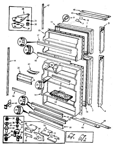 Refrigerator/doors