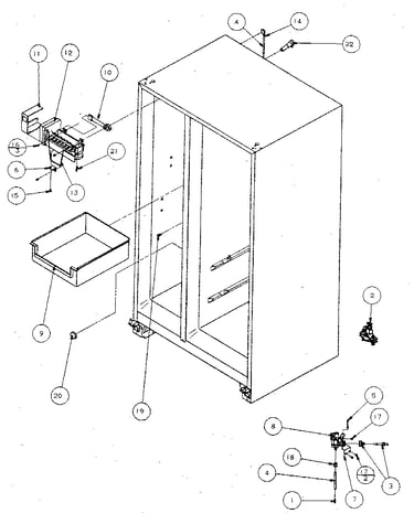 Factory installed ice maker