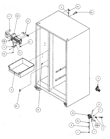 Factory installed ice maker