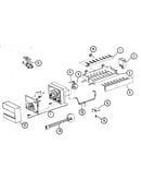 8 cube compact ice maker - assembly no. d7824701