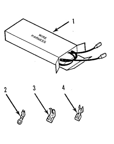 Wire harness and components