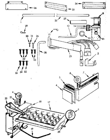 Ice maker station