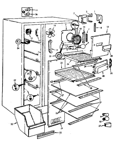 Freezer compartment