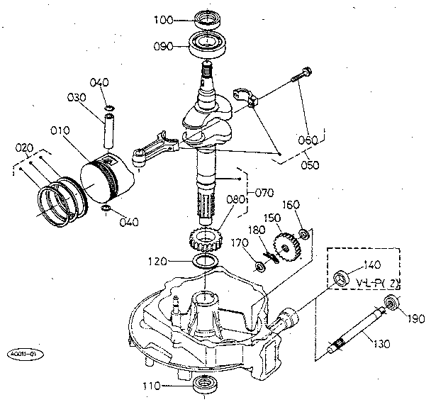 Piston - crankshaft