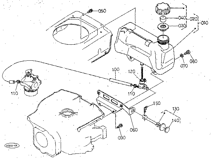 Official Kubota W5019 PC gas lawn mower parts Sears PartsDirect