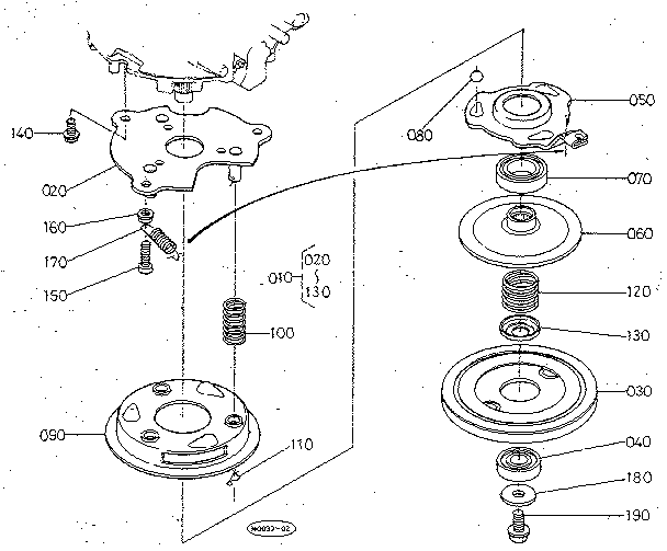 Blade brake clutch