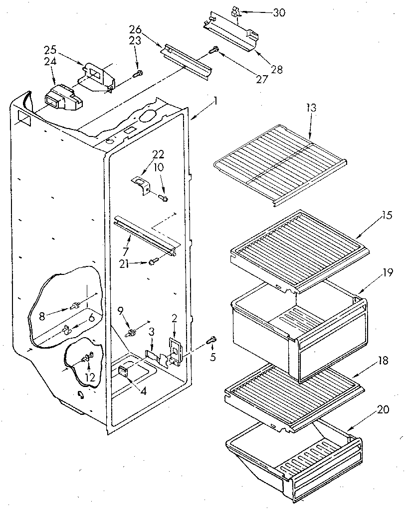 Refrigerator liner