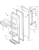 Refrigerator door