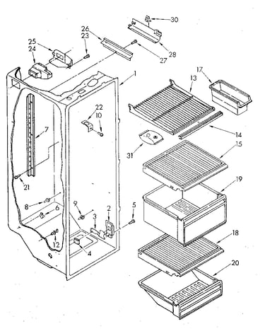 Refrigerator liner