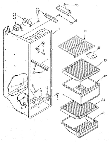 Refrigerator liner