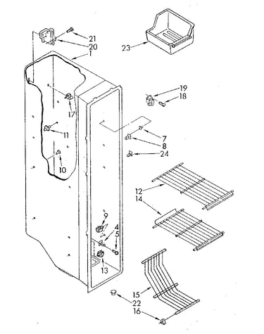 Freezer liner