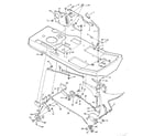 Craftsman 502254133 mower housing suspension diagram