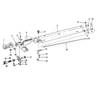 Craftsman 113298840 figure 3 - rip fence assembly diagram