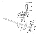 Craftsman 113298840 figure 4 - 9-29929 miter gauge assembly diagram