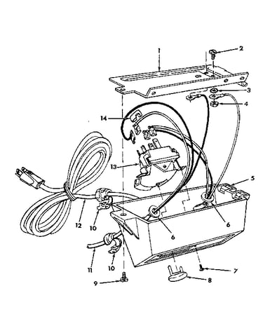 Figure 6 - on/off power outlet