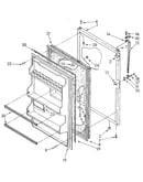 Refrigerator door