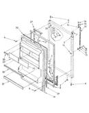 Refrigerator door