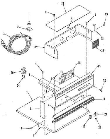 Control panel section